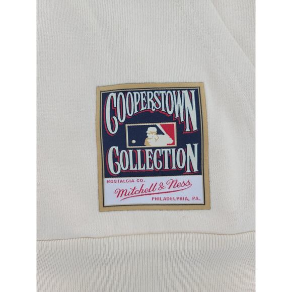 Mitchell‎ & Ness Yankees 1996 World Series Hoodie Cream Size M - Picture 3 of 6